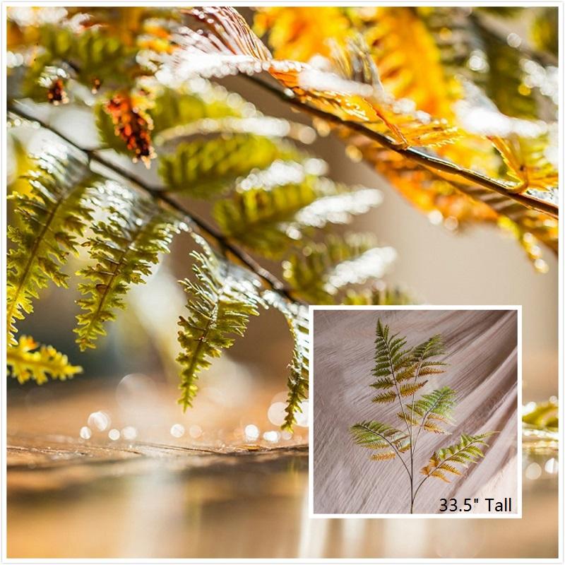 Artificial Plant Cyathea Leaf Stem 34