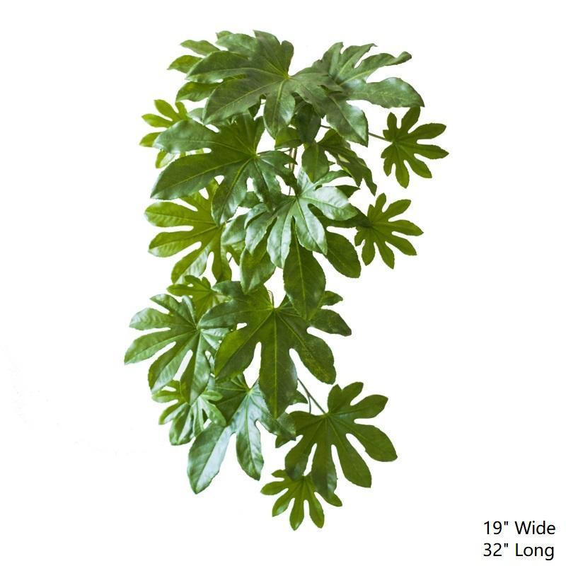Artificial Plant Fatsia Leaf Vines 32