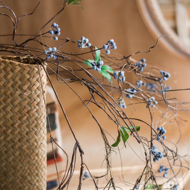 Artificial Wild Blueberry Hanging Vine 43