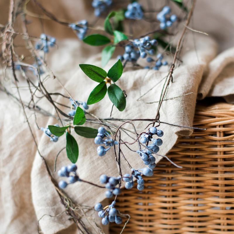 Artificial Wild Blueberry Hanging Vine 43