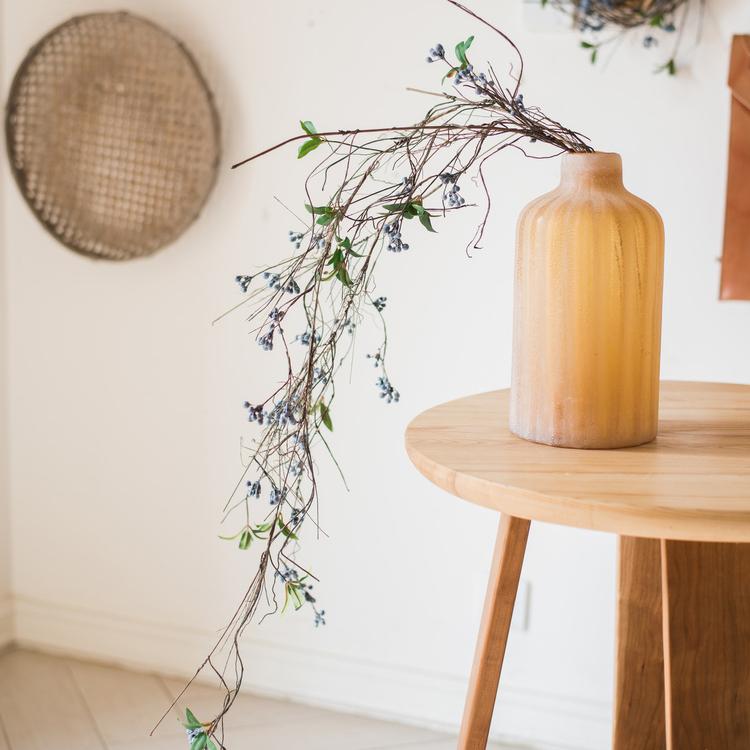Artificial Wild Blueberry Hanging Vine 43
