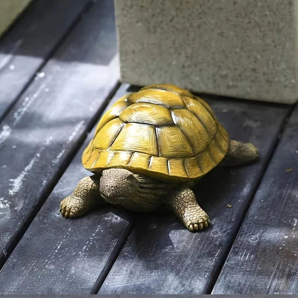 Artistic Resin Turtle Garden Statue for Outdoor Decor