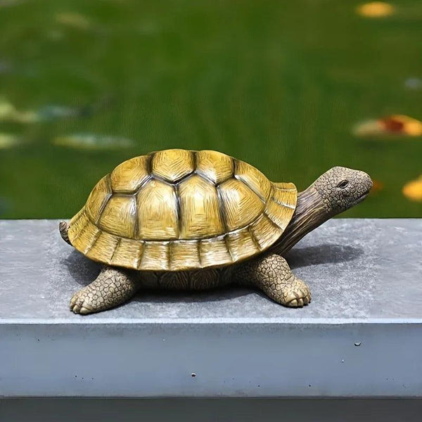 Artistic Resin Turtle Garden Statue for Outdoor Decor