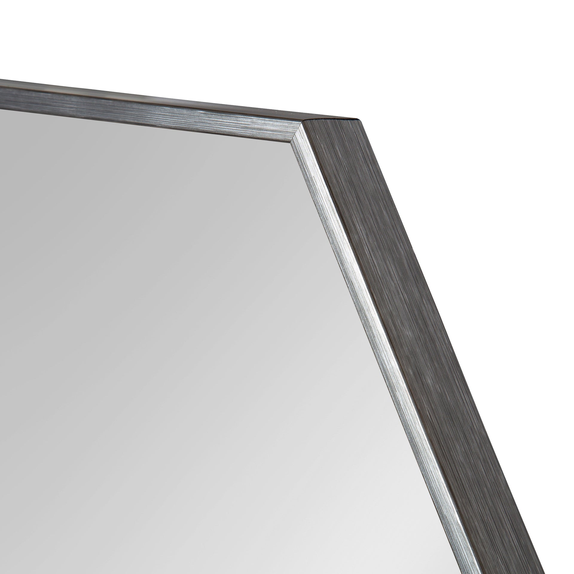 Rhodes Framed Hexagon Wall Mirror