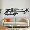 AS332 Super Puma Metal Aircraft Wall Art - NCP0517 - 19.3" - 49 cm