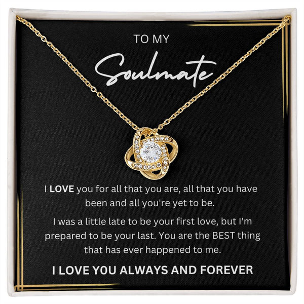 To my Soulmate | Love knot