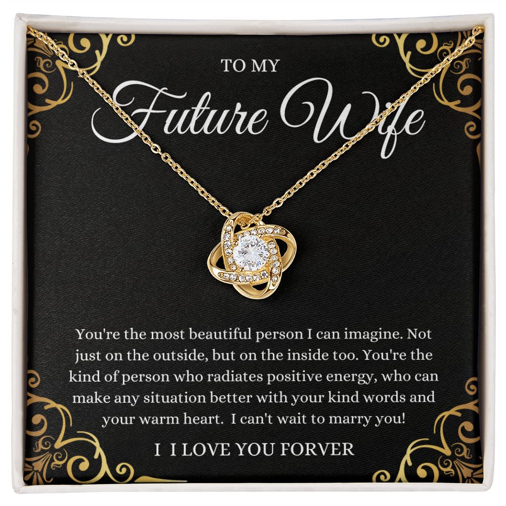 To my Future Wife | Love Knot Necklace