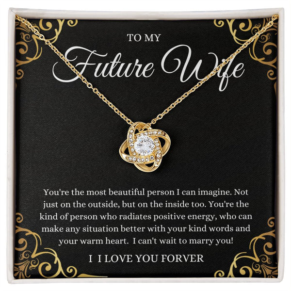 To my Future Wife | Love Knot Necklace