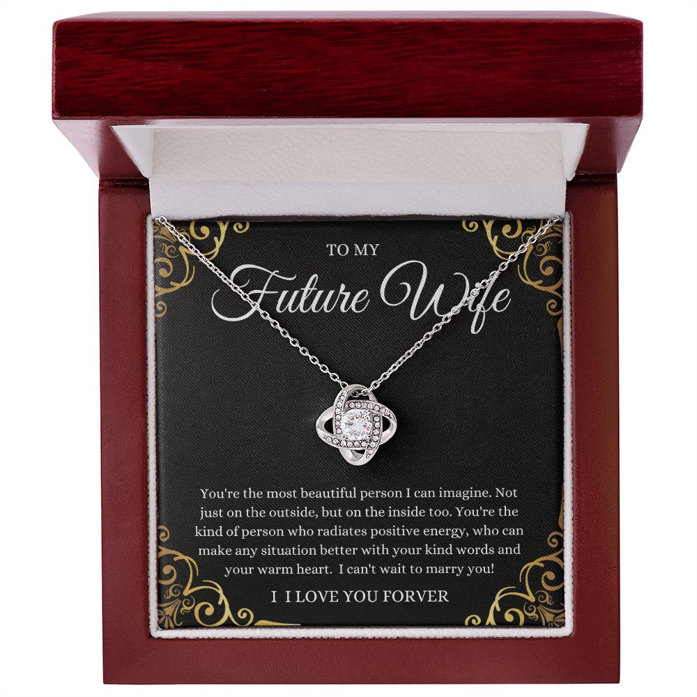 To my Future Wife | Love Knot Necklace