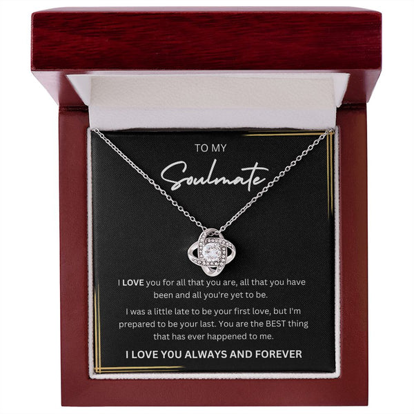 To my Soulmate | Love knot