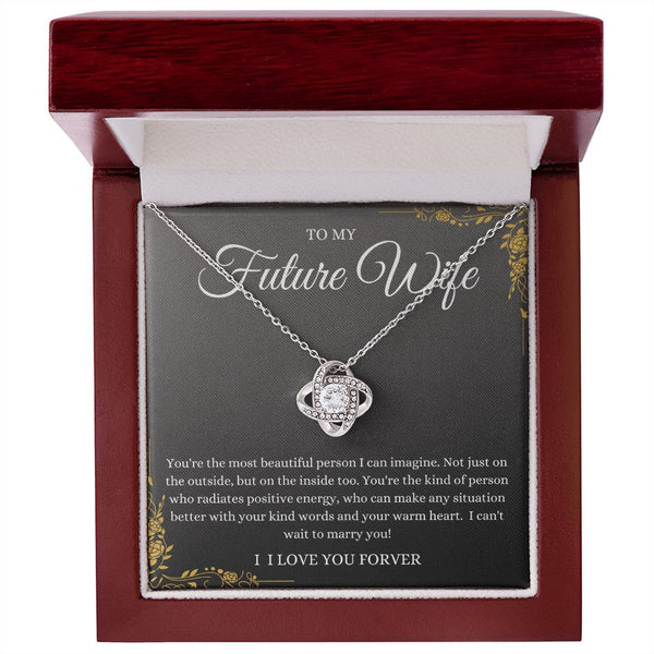 To my Future Wife | Love Knot Necklace