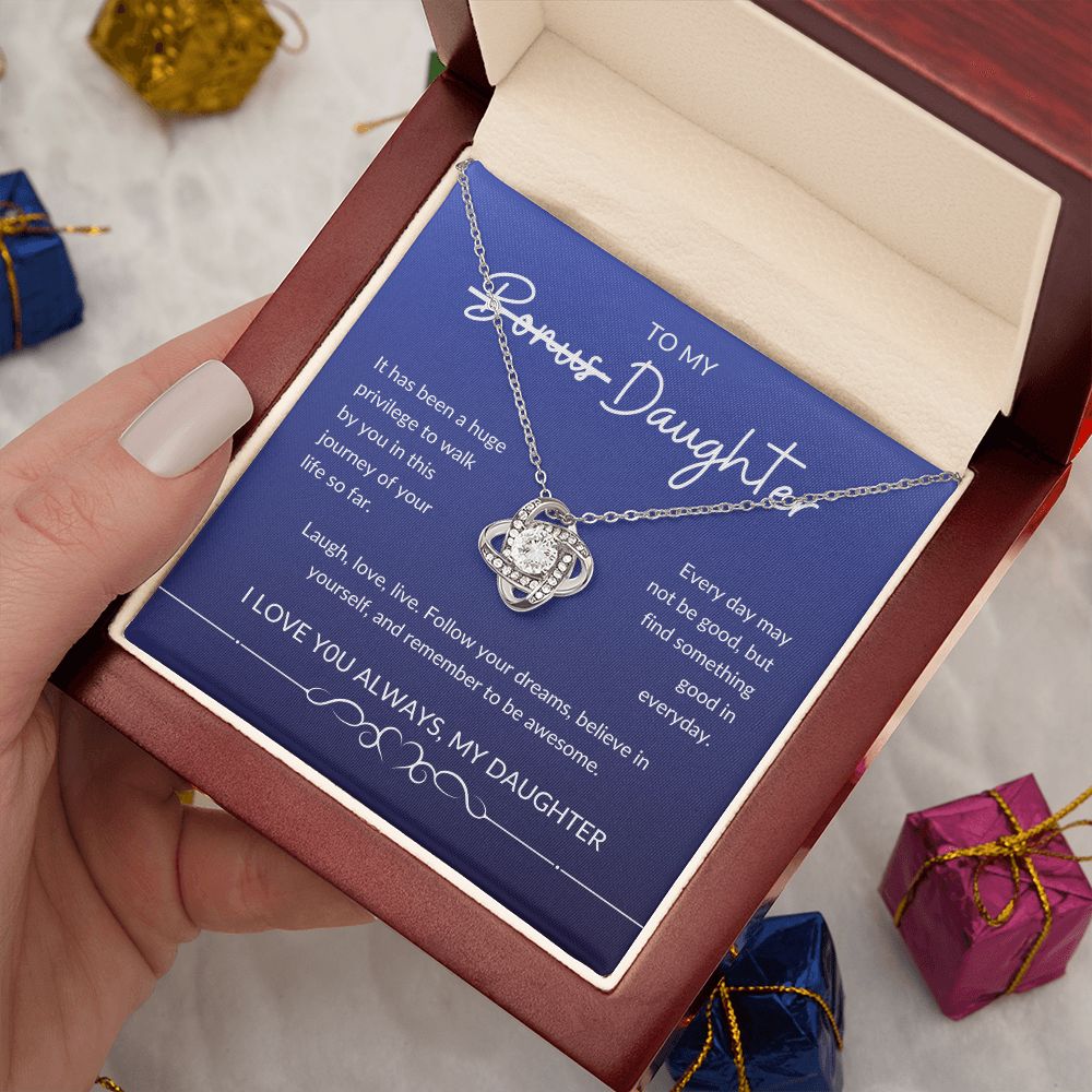 To my Bonus Daughter | Love Knot