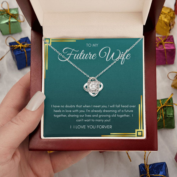 To my Future Wife | Love Knot Necklace