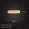 Athena LED Decorative Lighting | Modern Interior Lighting - Dia40cm H9cm / Warm White (2700-3500K)