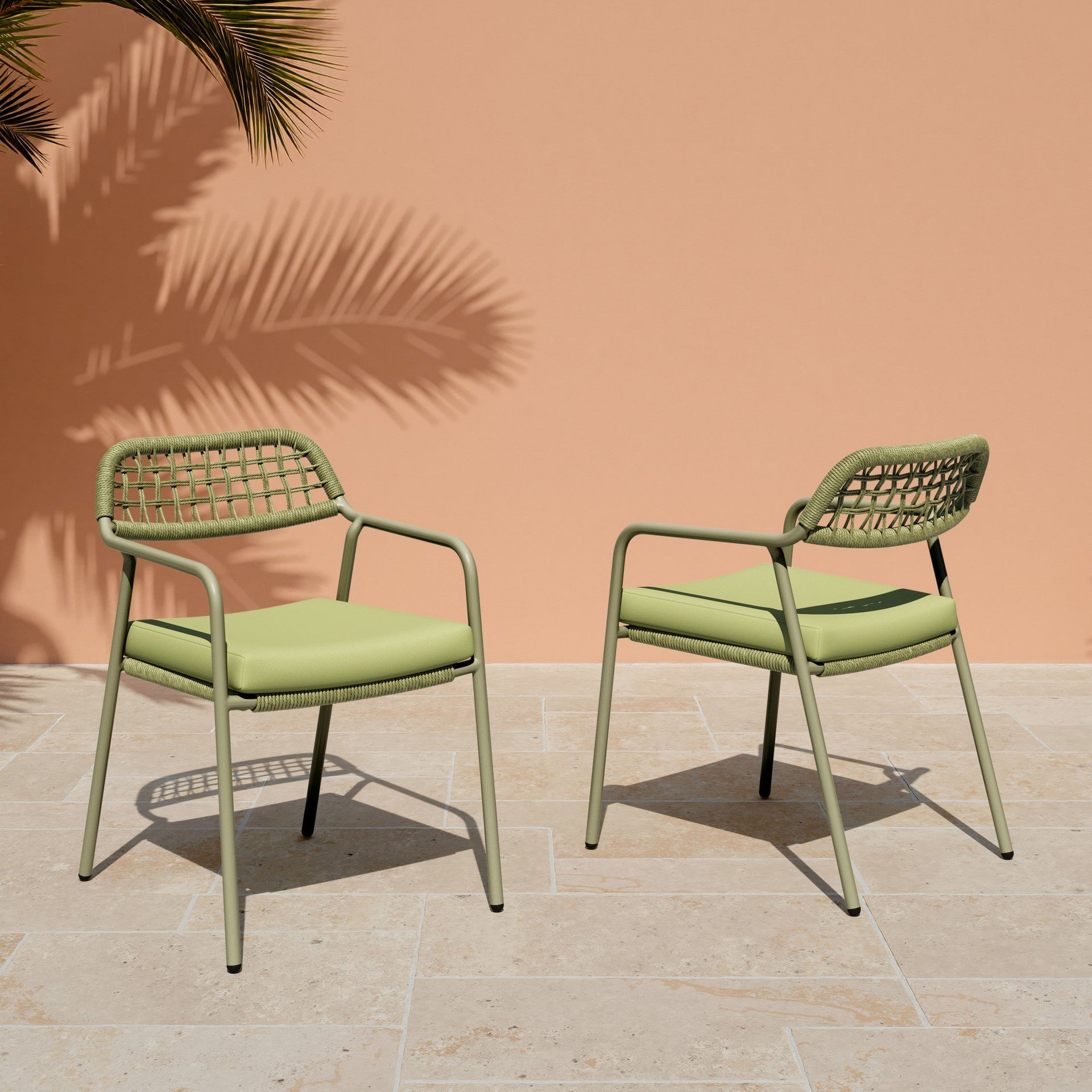 Rio Dining Chair (Set of 2) Green