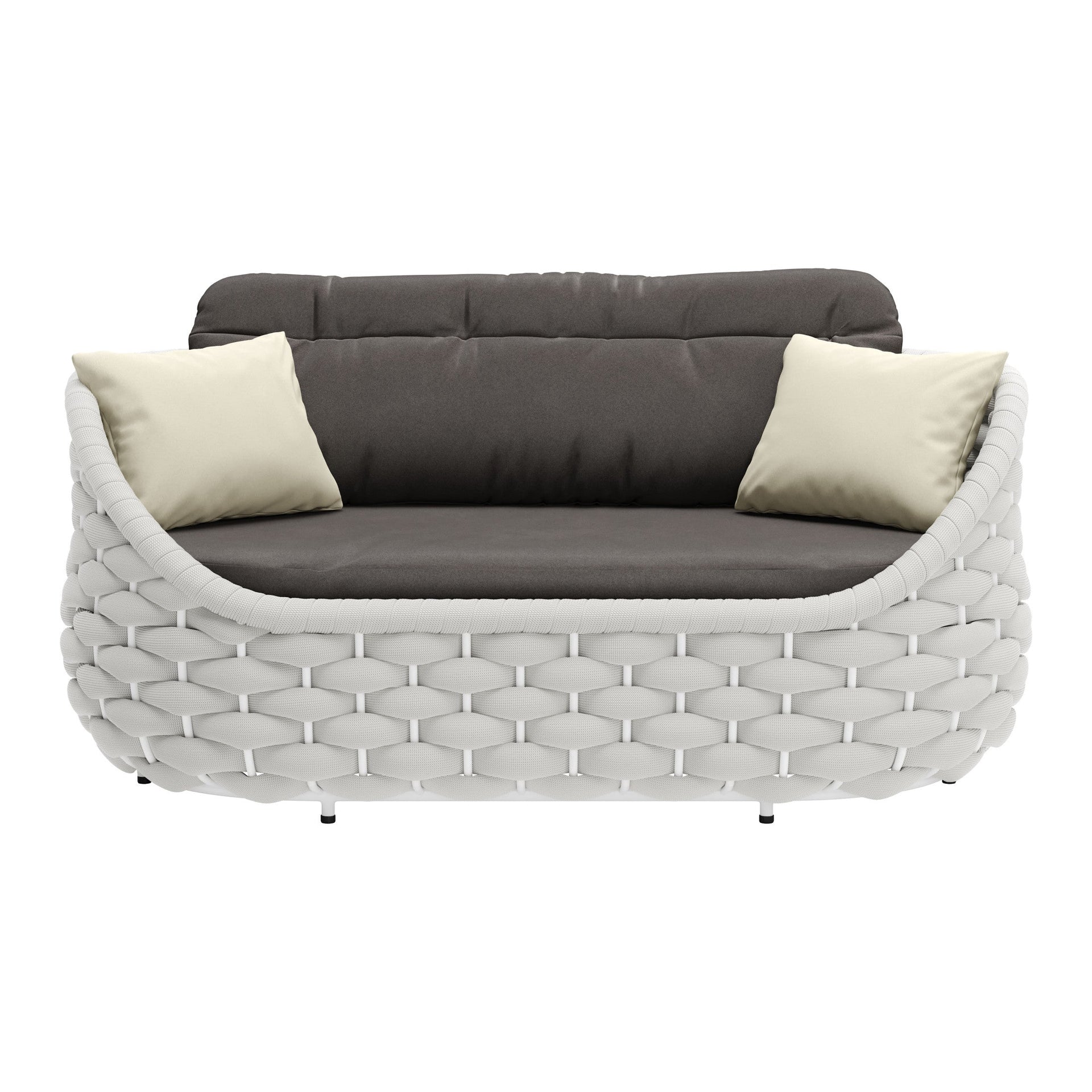 Coral Reef Loveseat Gray ZUO Store