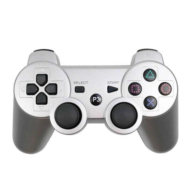 Attractive Green White Wireless Joystick Gamepad Console Controller Compatible With PC Laptop Tablet Support Bluetooth