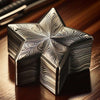 Aurora Damascus Steel Paperweight