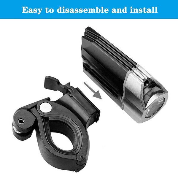 Auto-Sensing Bicycle Light Waterproof Bike Taillight LED USB Rechargable Safety Back Light Riding Warning Saddle Bike Rear Light Waterproof Bike Headlight Taillight LED Light Modes Bike Lights For Night Riding