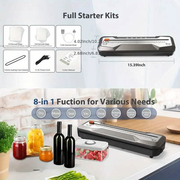 Automatic Food Vacuum Sealer Bag Bundle Machine