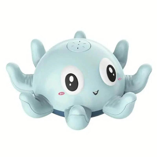 Automatic Induction Water Spray Small Octopus with Light Music Play