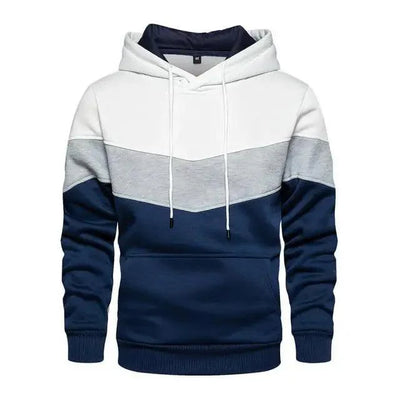 Autumn Casual Hoodie Male Thick Hoodies Hip Hop Streetwear Hooded Pullover Men Clothing  Hoodies for Men Pullover Hip Hop Colors Block Pocket Mens Shirts Sport Tops Sweatshirts