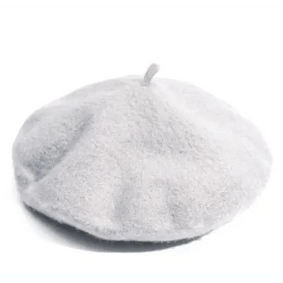 Autumn Winter Hat 100% Pure Wool For Winter  Women Painter Hat Vintage Girls For Casual Wear Female Warm Walking Cap Classic Wool Cool Beret for Men and Women