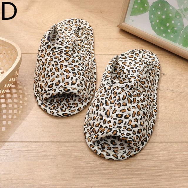 Autumn Winter Women Indoor Slippers Vintage Floral Home Bedroom Slippers Soft Cotton Toe Sole Slippers Women Summer Plaid Slip On House Shoes Non Slip Bedroom Slippers