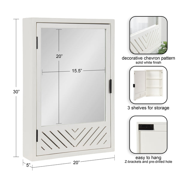 Mezzeta Bathroom Cabinet with Mirror