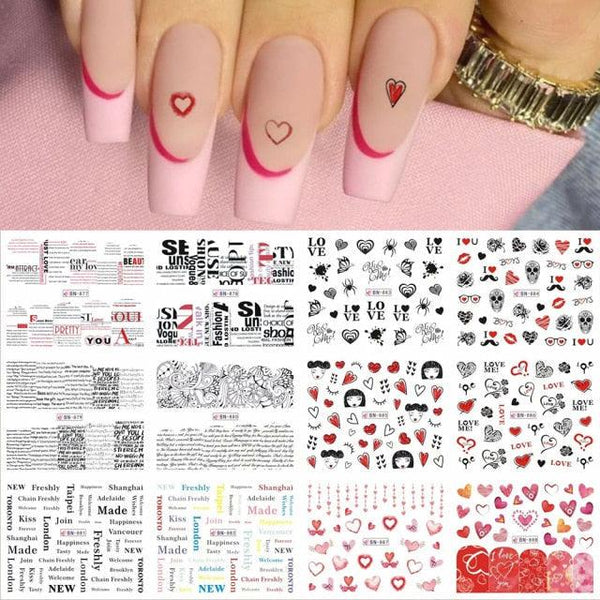 Avocado Fruit Transfer Nail Stickers Charms Winter Water Sticker For Nails Sliders Character Image Tattoo Decal Decoration Cute Summer Nail Art Stickers Summer Fruit Stickers on Nails Unicorn Banana Cherry Avocado Dog Strawberry Nail Art Decals