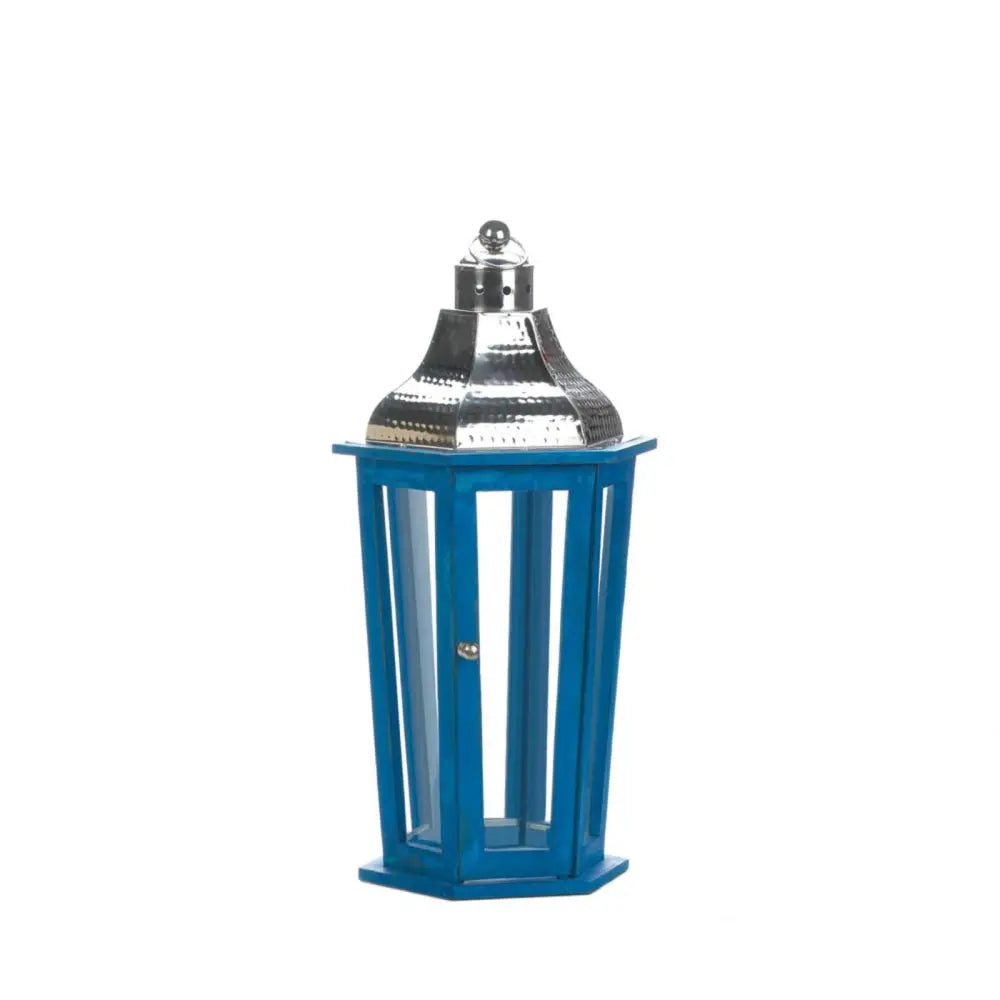 Azul Beach Medium Candle Lantern