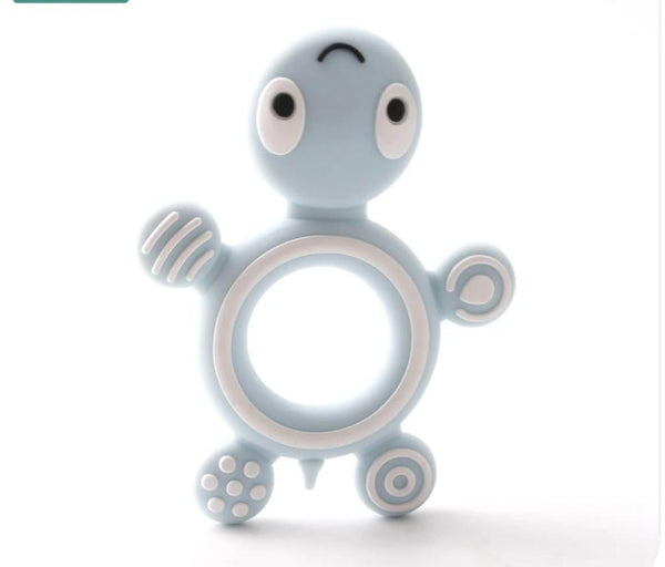 Baby Teether Silicone Rabbit Food Grade Bunny Teether Nursing Teething  Accessories Silicone Animal Teether For Kids and Baby