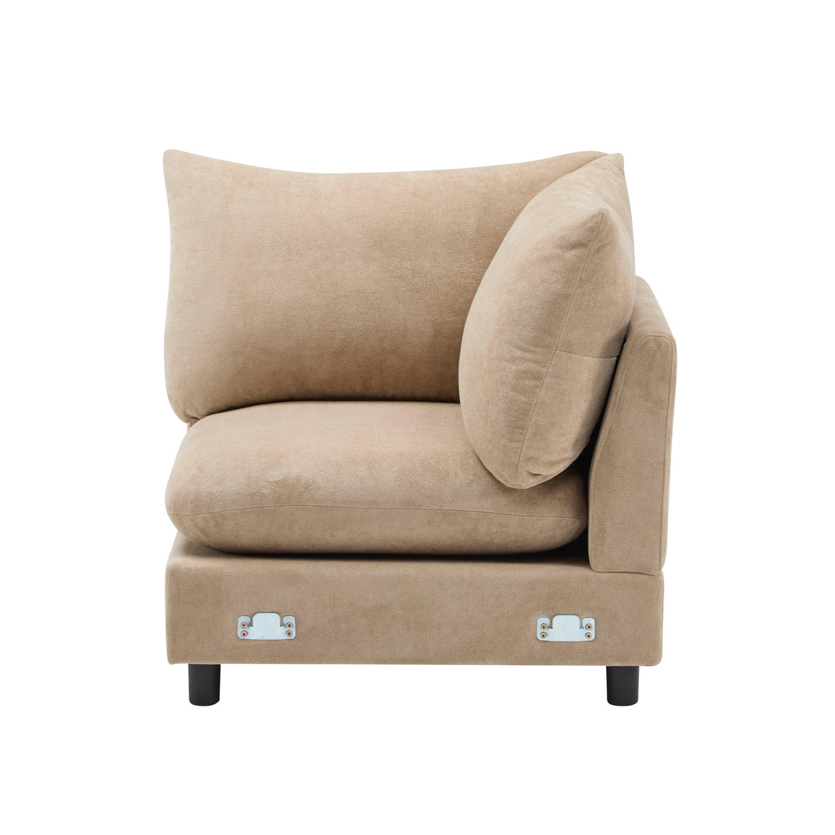 99 in. Oversize 5-Piece L Shaped Modular Sectional Sofa