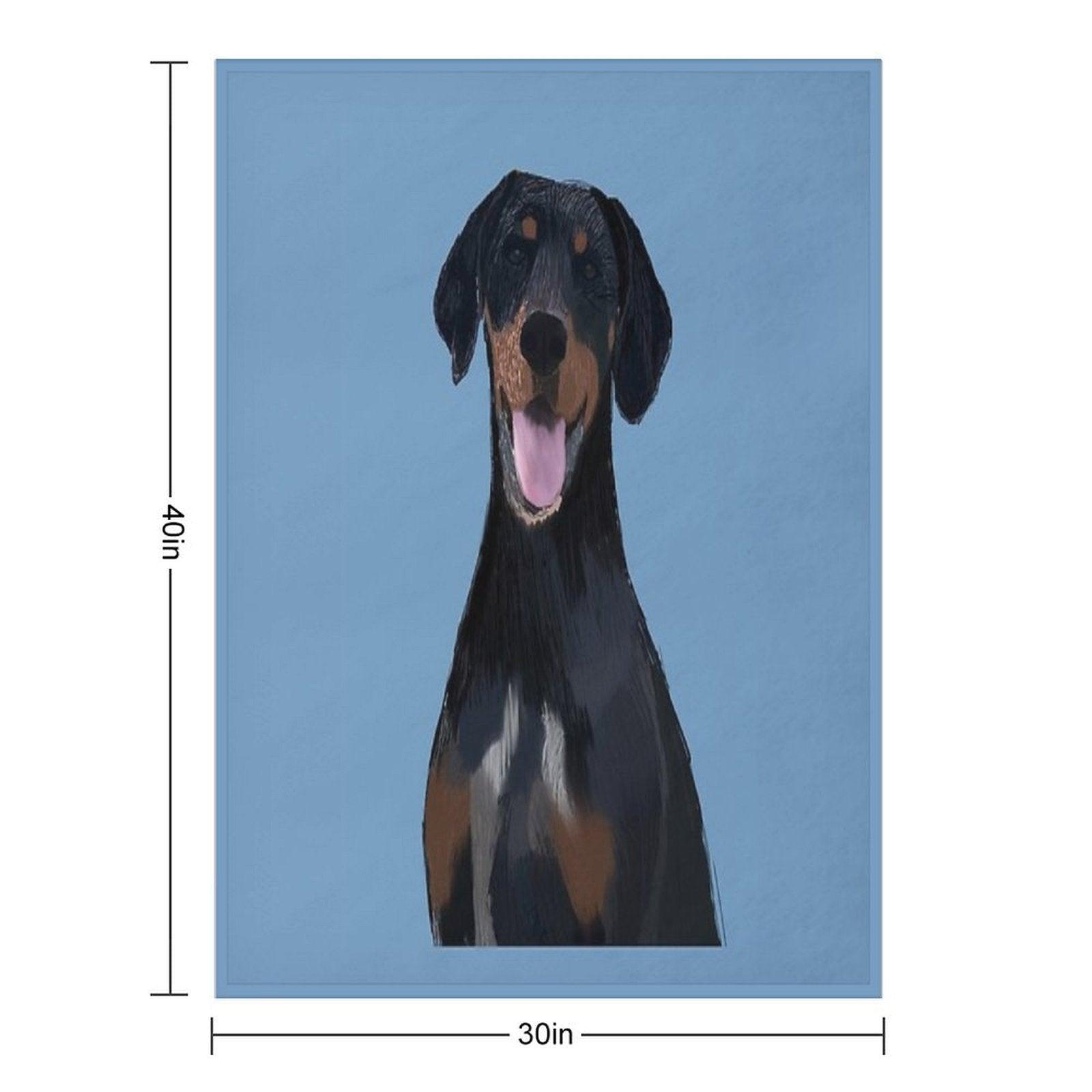 The Dog Throw Blanket