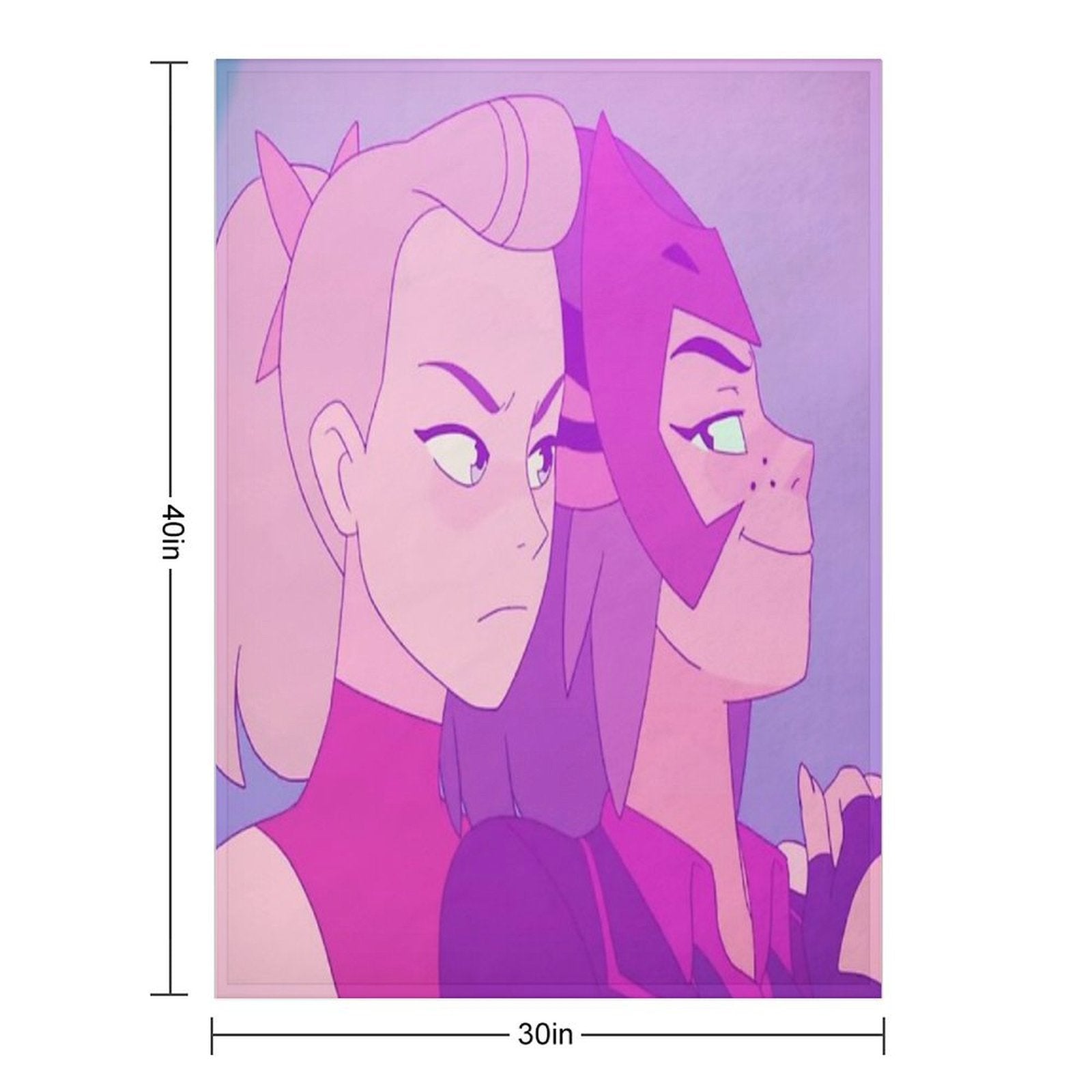 Catradora Prom No. 1 Anti-pilling Throw Blanket