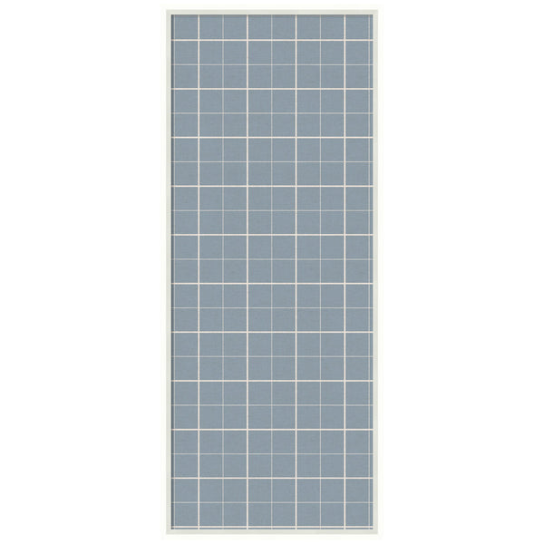Framed Fabric Pinboard Light Blue Plaid Wall Organization