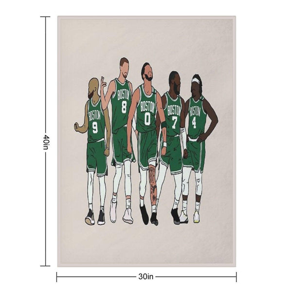 D White, KP, Jrue & The Jays Throw Blanket