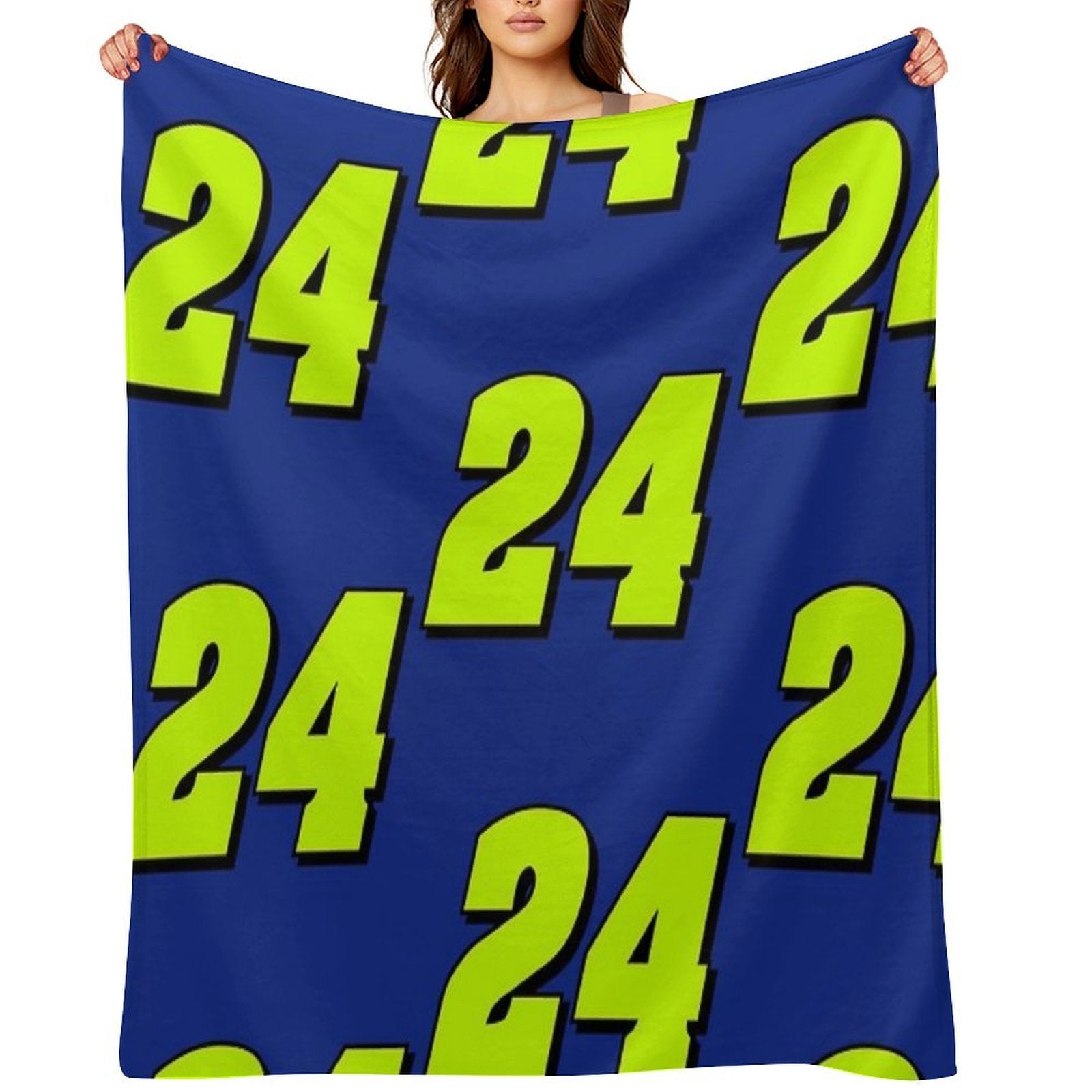 Jeff Gordon NASCAR Sticker Machine-washable Throw Blanket