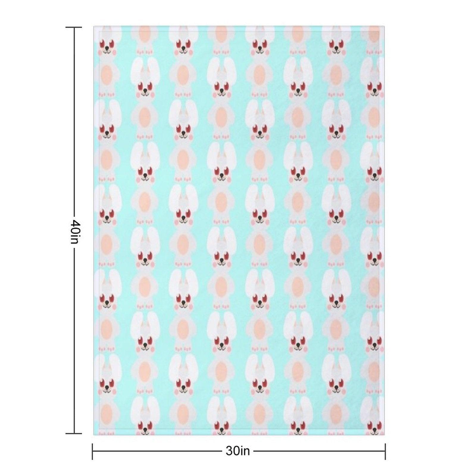 Bandy The Bunny Throw Blanket