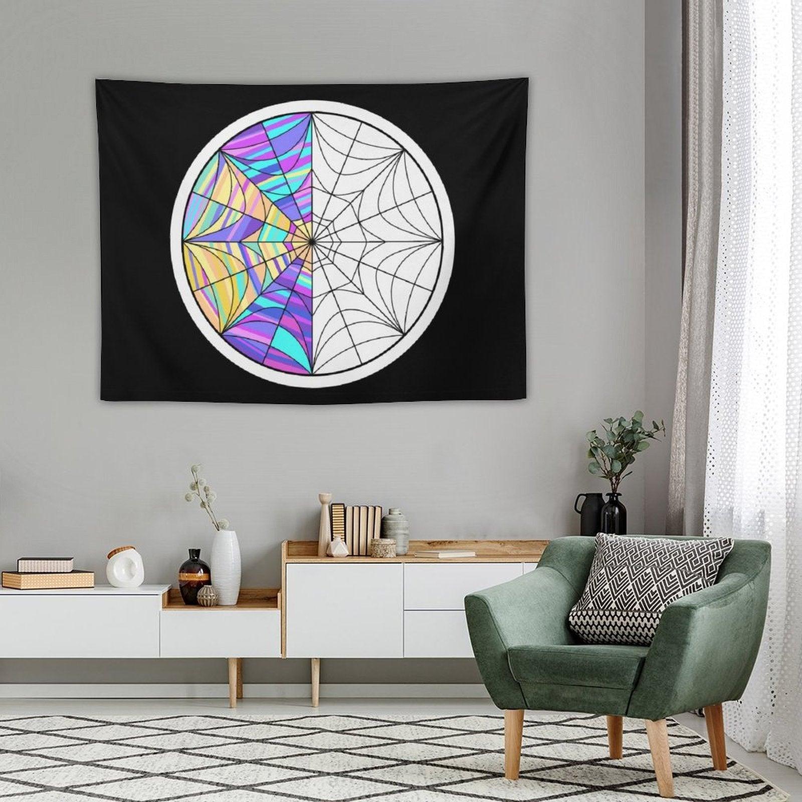 Wednesday Addams Birthday Decorations Tapestry