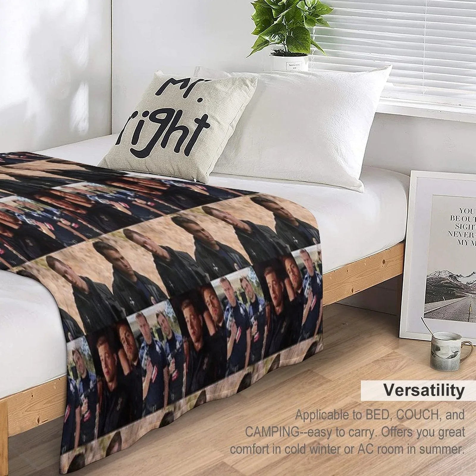 Buddie Collage Throw Blanket