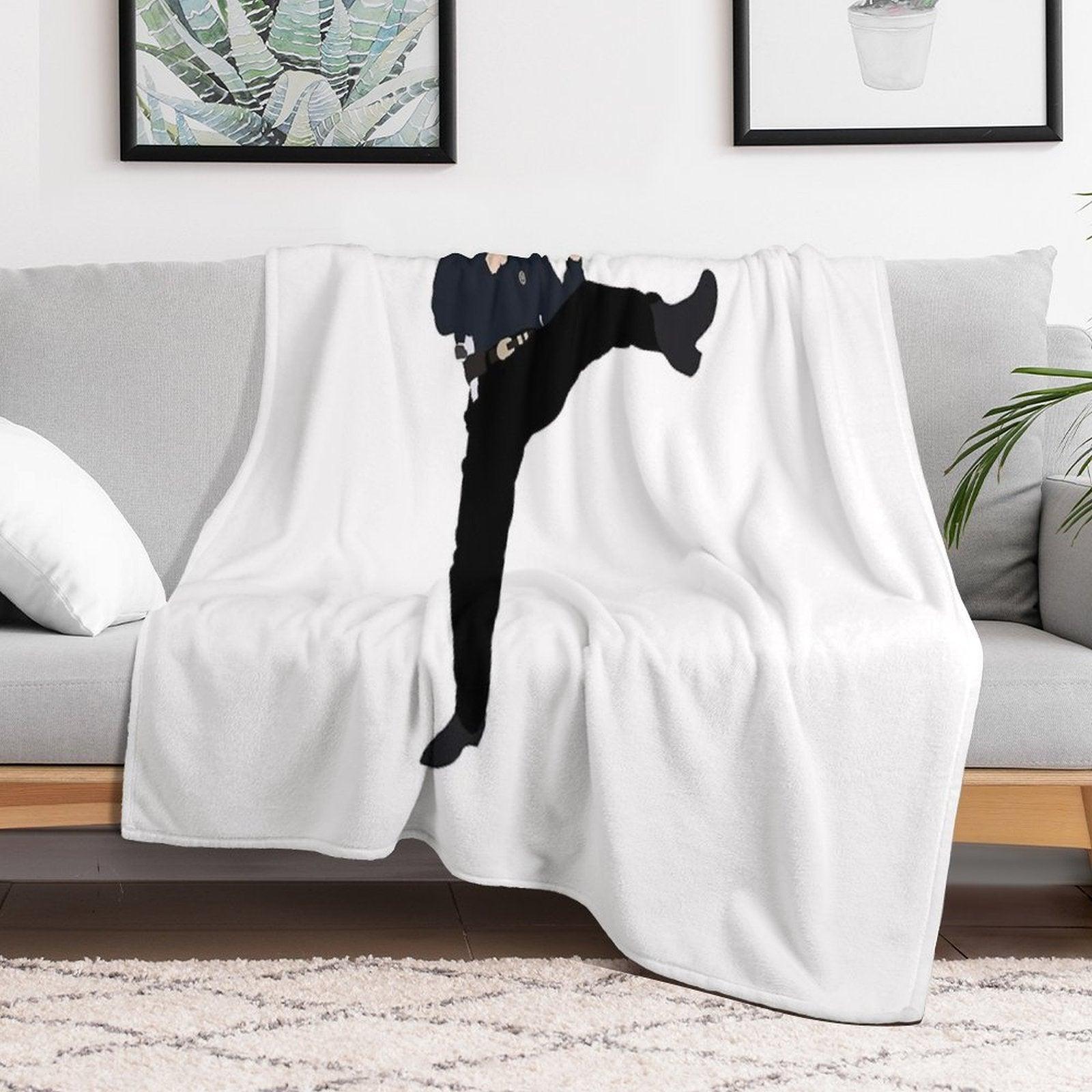 Walker Texas Ranger Throw Blanket