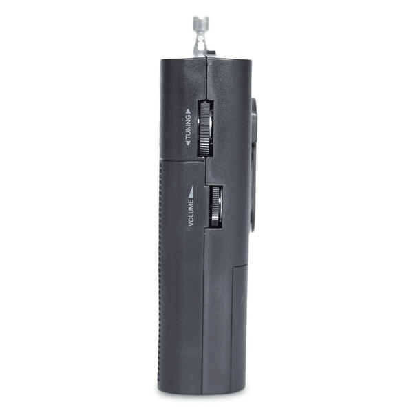 Emerson Portable AMFM Radio with Built-In Speaker and Easy Removable Belt Clip