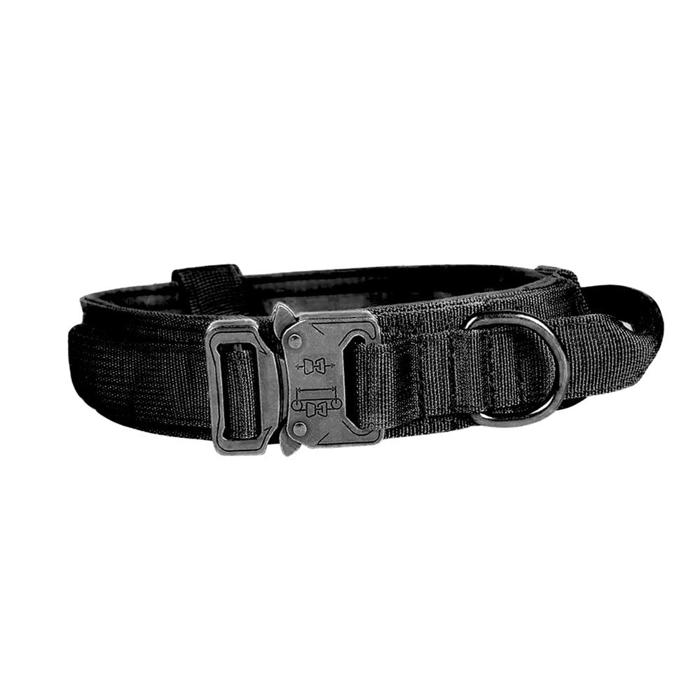 Tactical Dog Collar and Leash Set for Outdoor Adventures