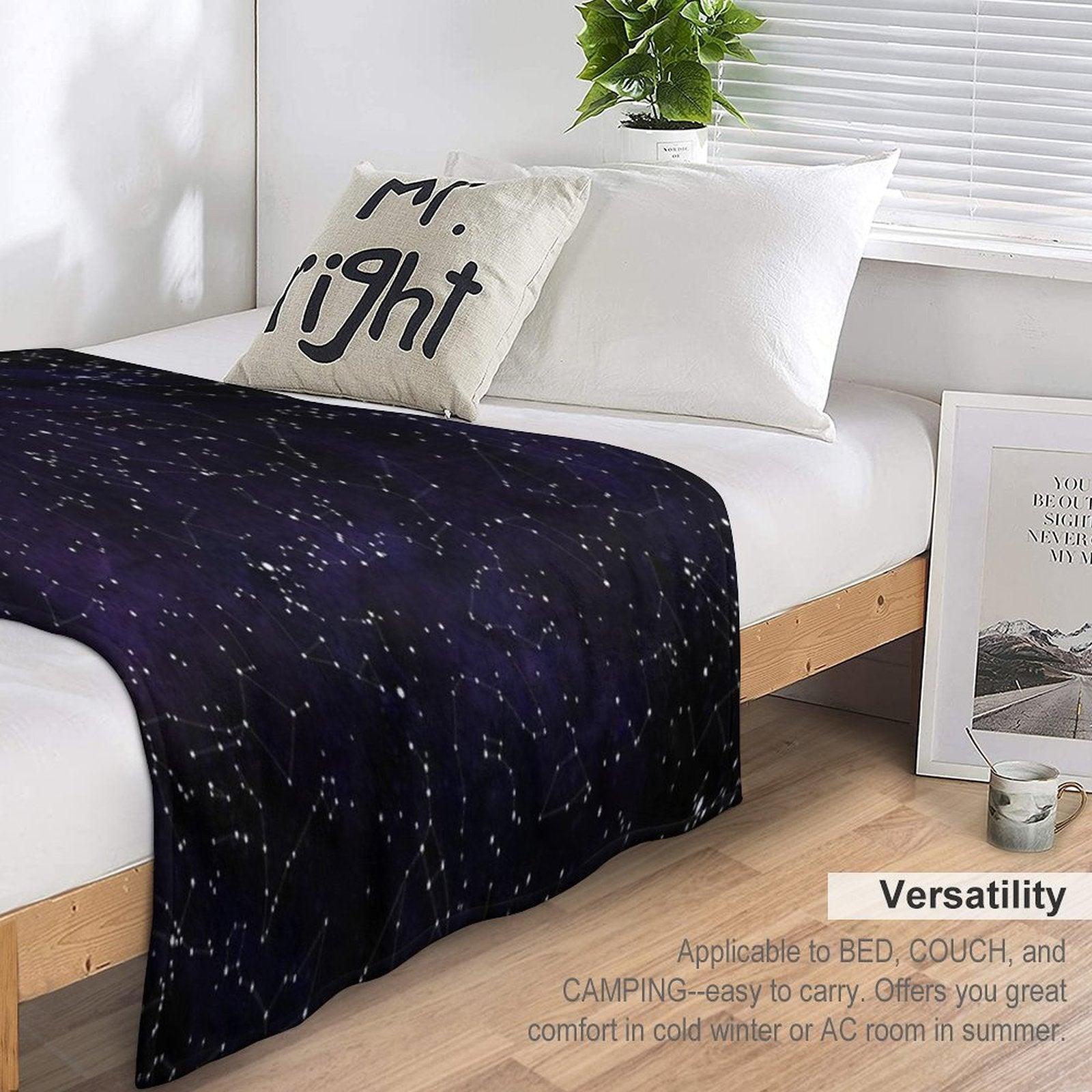 Northern Hemisphere Constellations Throw Blanket