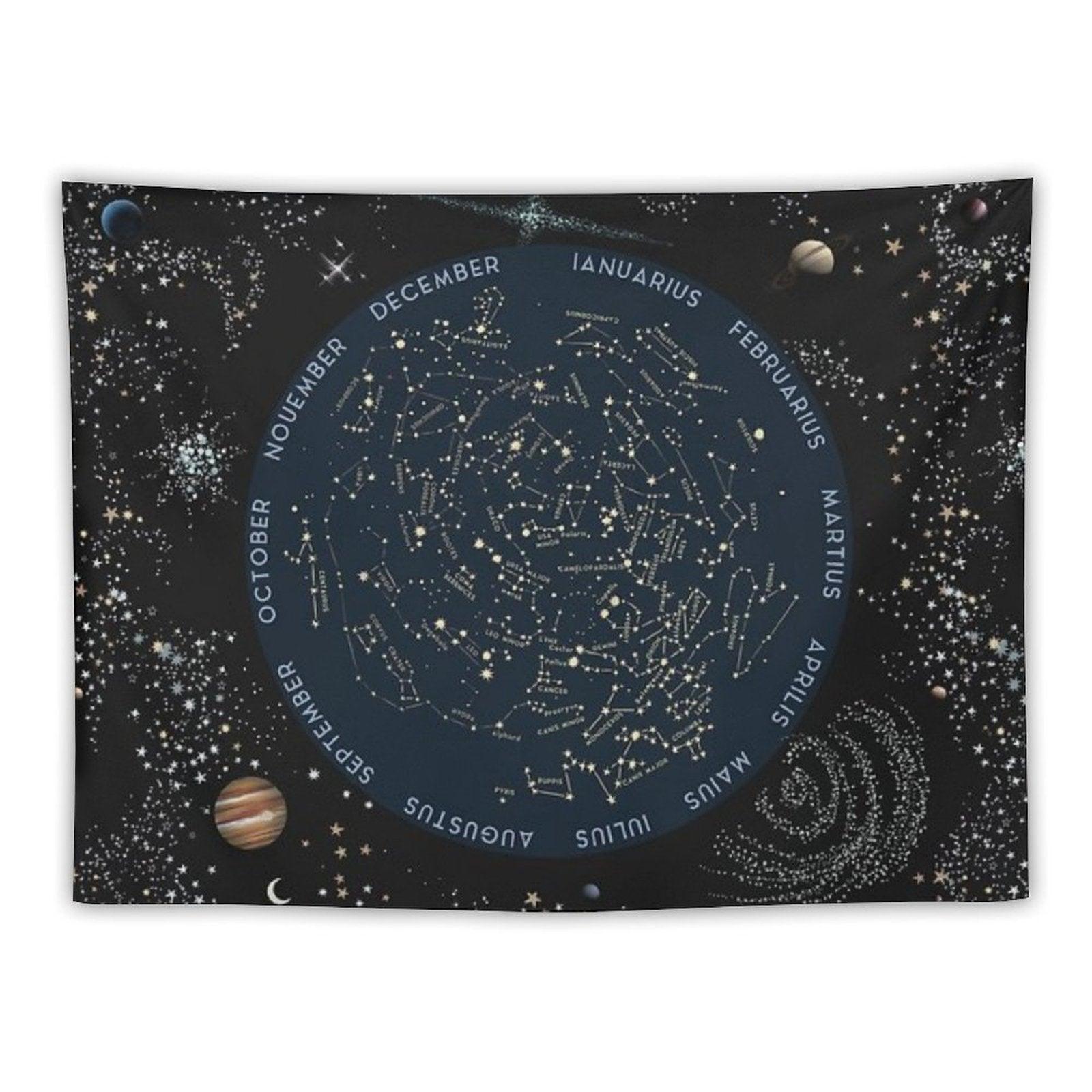 Come with Me to See The Stars Tapestry