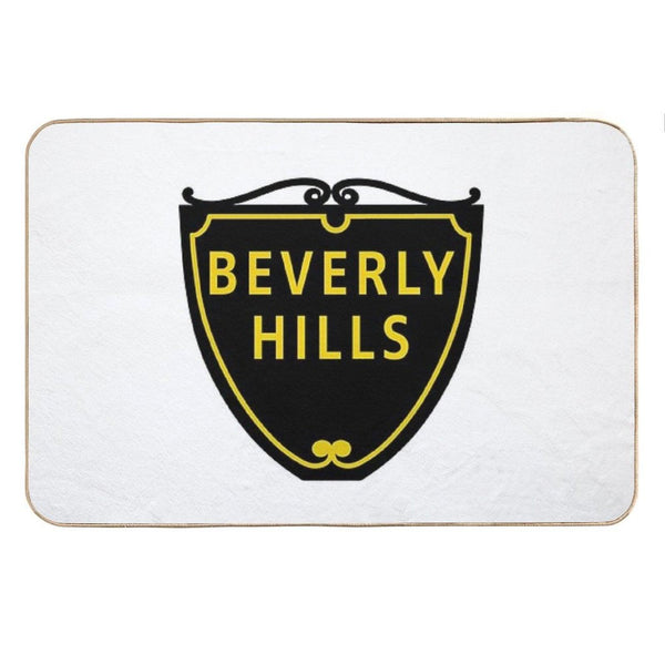 Beverly Hills Street Sign Bath Mat