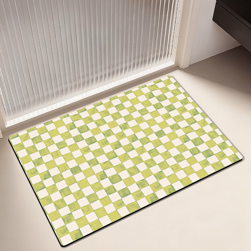 Quick-drying Door Mat Dirt- And Scratch-resistant Foot Mat Diatomaceous Earth Floor Mat