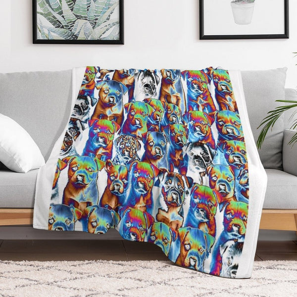 FEEL THE VIBE Easy Care Throw Blanket