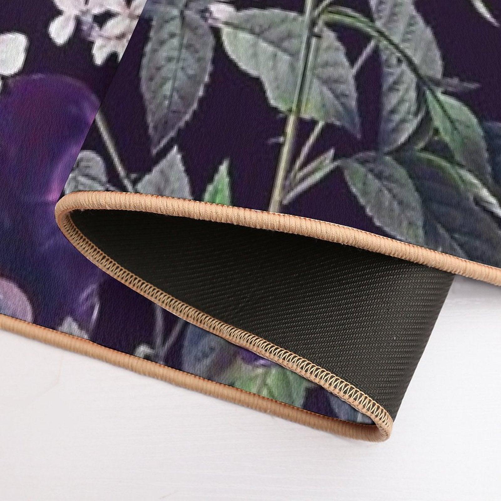 Rose Garden - Night II  High-Traffic Bath Mat